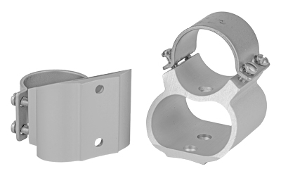 Weaver See-Thru Mount, For Ruger 10/22, Symmetrical Caps, Silver Finish — photo 2