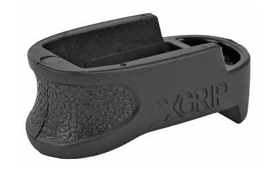X-GRIP Magazine Spacer, Fits S&W M&P Compact 9mm 2.0, 9MM/40S&W, Adds 3 Rounds, Black