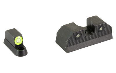 XS Sights R3D, 2.0, Tritium Night Sight, For CZ P10, Standard Height, Green Front Outline, Green Tritium Front/Rear — photo 2