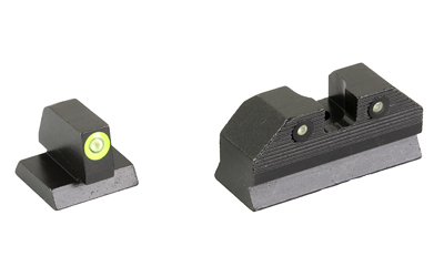 XS Sights R3D, 2.0, Tritium Night Sight, For Desert Eagle (.44 Mag/.50AE), Standard Height, Green Front Outline, Green Tritium Front/Rear — photo 2