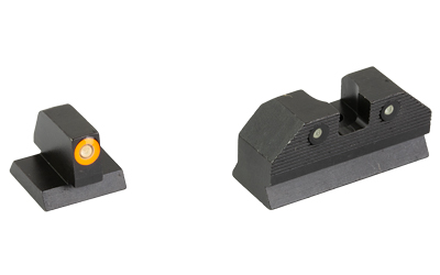 XS Sights R3D, 2.0, Tritium Night Sight, For Desert Eagle (.44 Mag/.50AE), Standard Height, Orange Front Outline, Green Tritium Front/Rear — photo 2