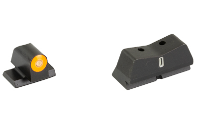 XS Sights DXT2 Big Dot, Tritium Night Sight, For S&W M&P 2.0 Optics Ready Compact/Fullsize, Standard Height, Orange Front Outline — photo 2