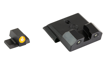 XS Sights R3D 2.0, Tritium Night Sight, Fits S&W M&P Full Size & Compact (Not Optic Ready), Orange Front Outline, Green Tritium Front/Rear — photo 2