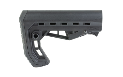 XTS Skeletonized Stock, Fits AR-15 with Mil-Spec Buffer Tubes, Matte Finish, Black — photo 2