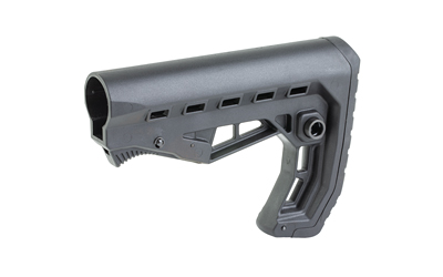 XTS Skeletonized Stock, Fits AR-15 with Mil-Spec Buffer Tubes, Matte Finish, Black — photo 3