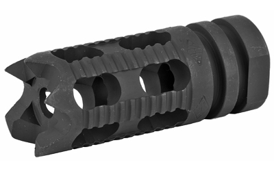 Yankee Hill Machine Co Phantom Muzzle Brake, Aggressive/Toothed, 1/2X28, Fits AR Rifles, Black Finish — photo 3