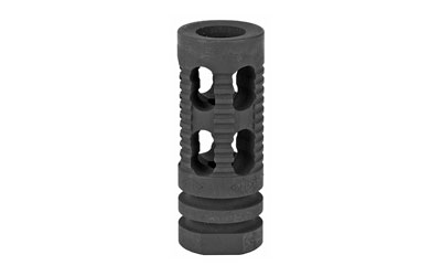 Yankee Hill Machine Co Phantom Muzzle Brake, Smooth, 1/2X28, Fits AR Rifles, Black Finish