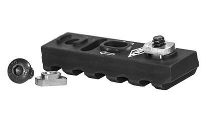 Yankee Hill Machine Co MLOK Continuous Rail Section, 2.75", 5 Slot, Black