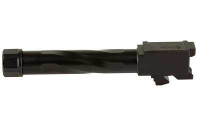 Zaffiri Precision Pistol Barrel, 9MM, 4.5", Threaded, Fits Glock 19 Gen3-5, Nitride Finish, Black — photo 3