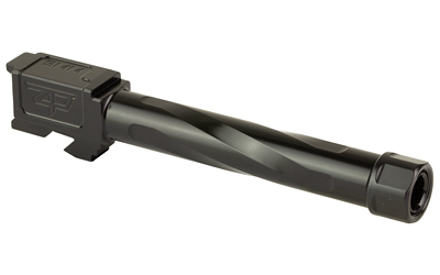 Zaffiri Precision Pistol Barrel, 9MM, 4.97", Threaded, Fits Glock 17 Gen 3, Nitride Finish, Black — photo 2