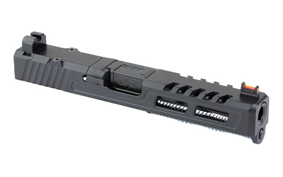 Zaffiri Precision ZPS.2 Complete Slide, Fits GLOCK 17 Gen 3, Flush and Crown Barrel, Cerakote Finish, Black, RMR Optic Cut — photo 2