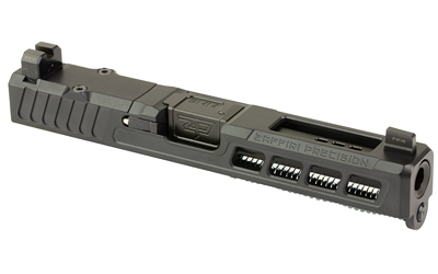 Zaffiri Precision ZPS.3 Complete Slide, Fits GLOCK 17 Gen 3, Top Ported Barrel, Cerakote Finish, Black, RMR Optic Cut — photo 2