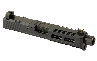 Zaffiri Precision ZPS.2 Slide, Fits GLOCK 19 Gen 3, Threaded Barrel, Cerakote Finish, Black, RMR Optic Cut, Blacked Out Co-witness Height Sights — photo 2