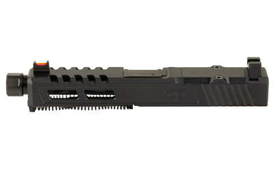 Zaffiri Precision ZPS.2 Slide, Fits GLOCK 19 Gen 3, Threaded Barrel, Cerakote Finish, Black, RMR Optic Cut, Blacked Out Co-witness Height Sights — photo 3