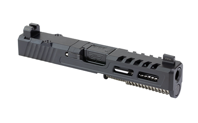 Zaffiri Precision ZPS.2 Slide, Fits GLOCK 19 Gen 5, Flush and Crown Barrel, Cerakote Finish, Black, RMR Optic Cut — photo 2