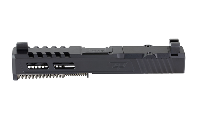 Zaffiri Precision ZPS.2 Slide, Fits GLOCK 19 Gen 5, Flush and Crown Barrel, Cerakote Finish, Black, RMR Optic Cut — photo 3